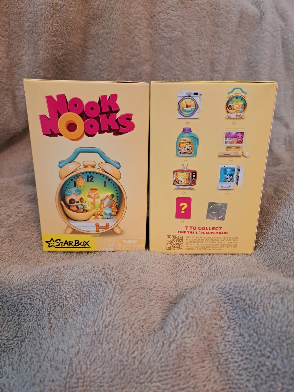 STARBOX Nook Nooks Series 1 Sealed Lot of 2 (175g & 187g - No Duplicates!)